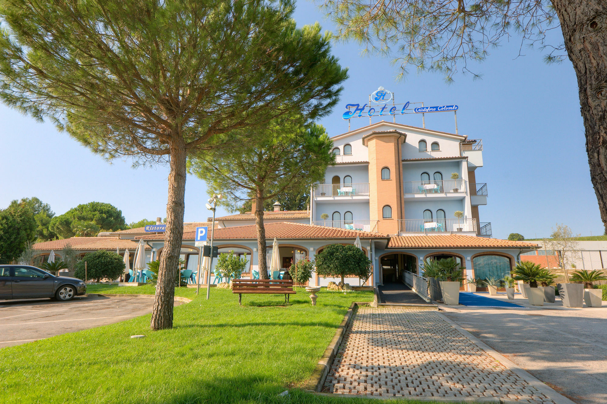 Hotel Cristoforo Colombo Osimo Exterior foto